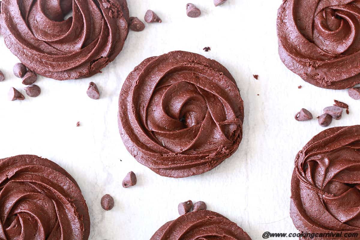 3 Ingredient Chocolate Cookies