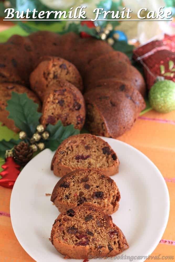 Buttermilk Fruit Cake