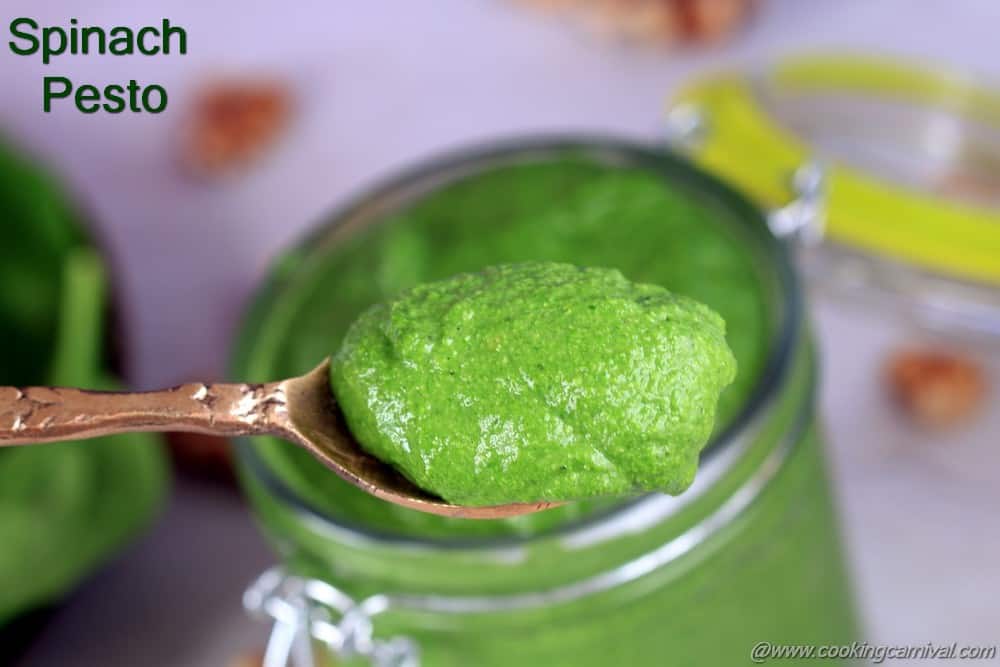 spinach pesto