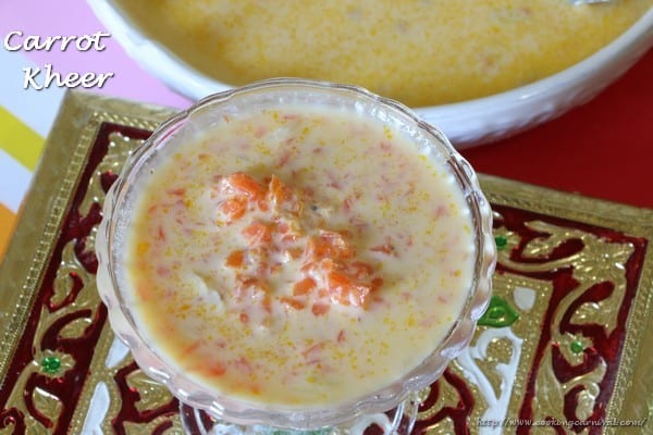 Carrot Kheer