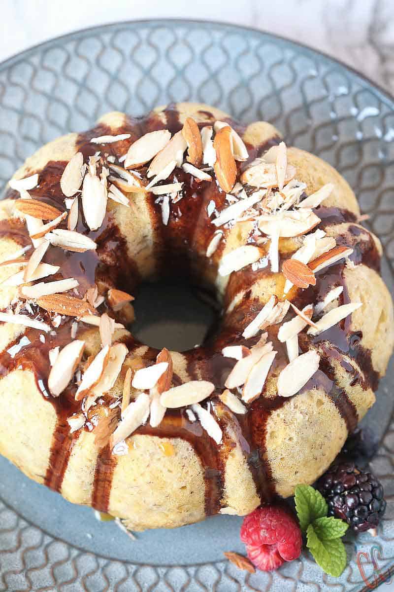 Instant Pot Banana Bread - Family's favorite, Moist, Eggless, Vegan, Easy to make, simply Perfect Recipe! Perfect for breakfast or dessert.