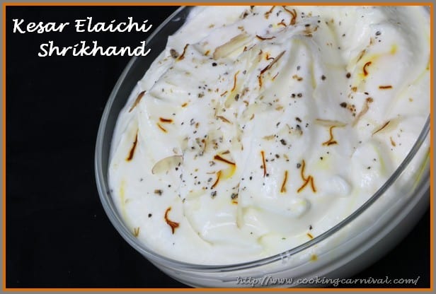 Kesar Elaichi Shrikhand