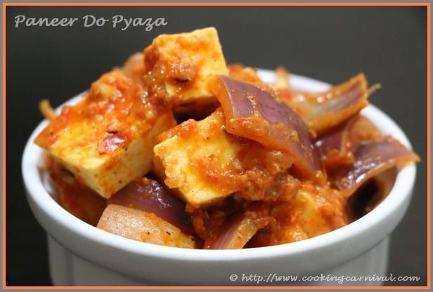 Paneer Do Pyaza