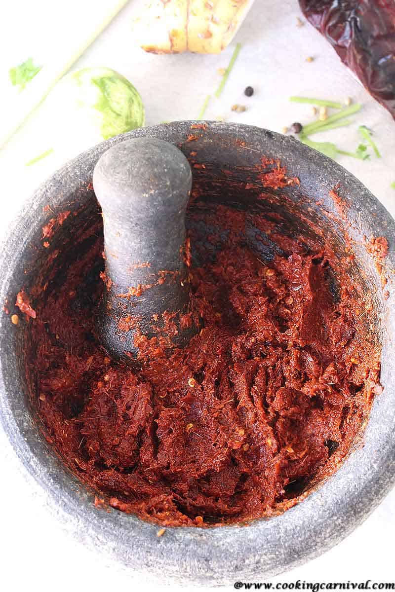 Thai curry paste recipe
